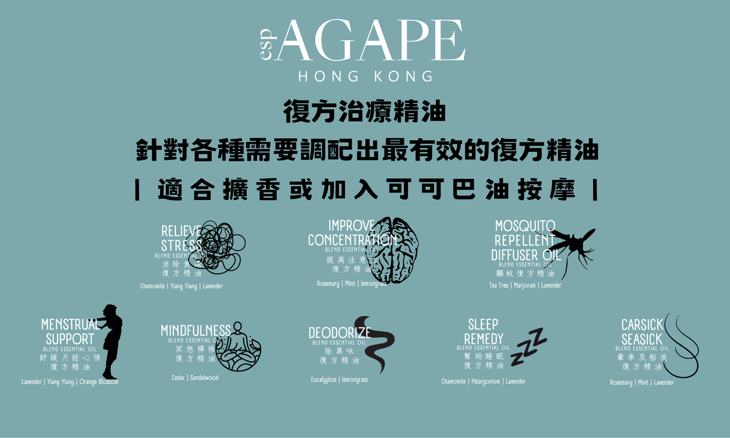 復方治療精油 BLEND ESSENTIAL OIL