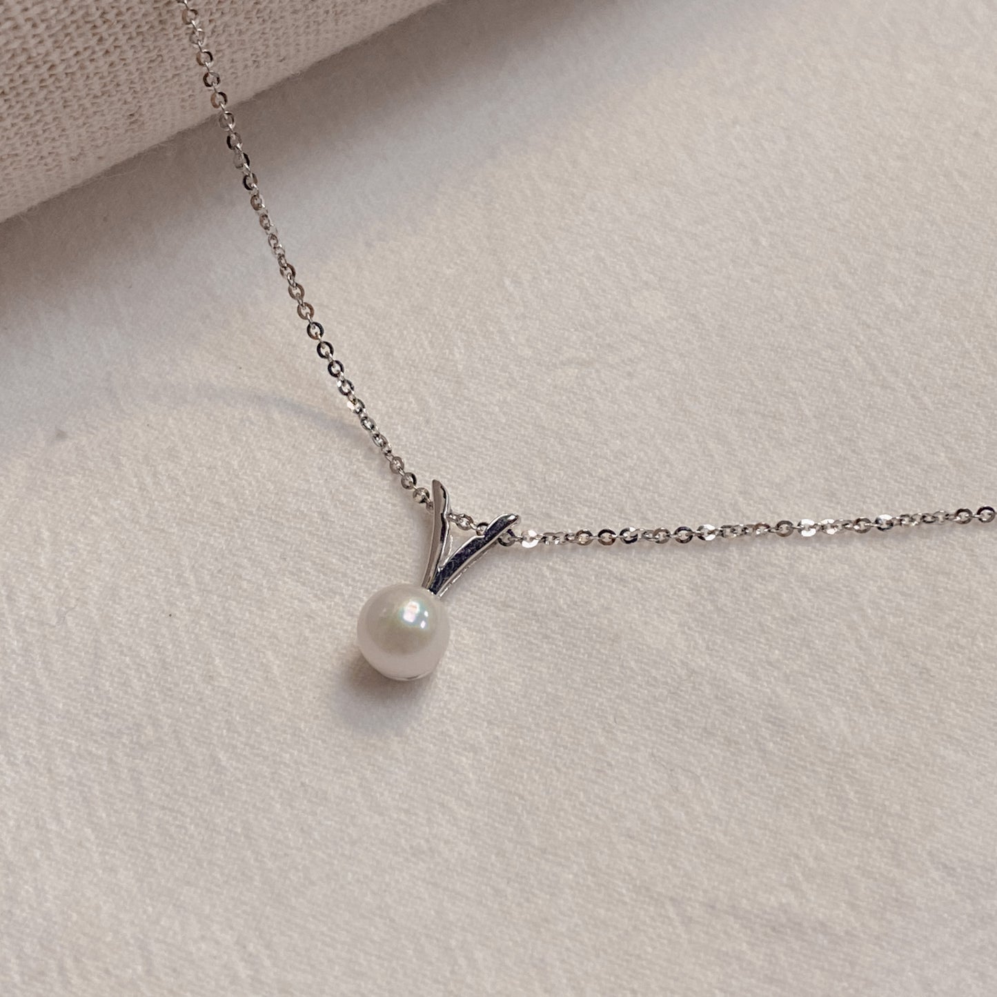 Wishbone | 18K Gold Pearl Pendant 金珍珠吊墜 No.560 | 限量發售