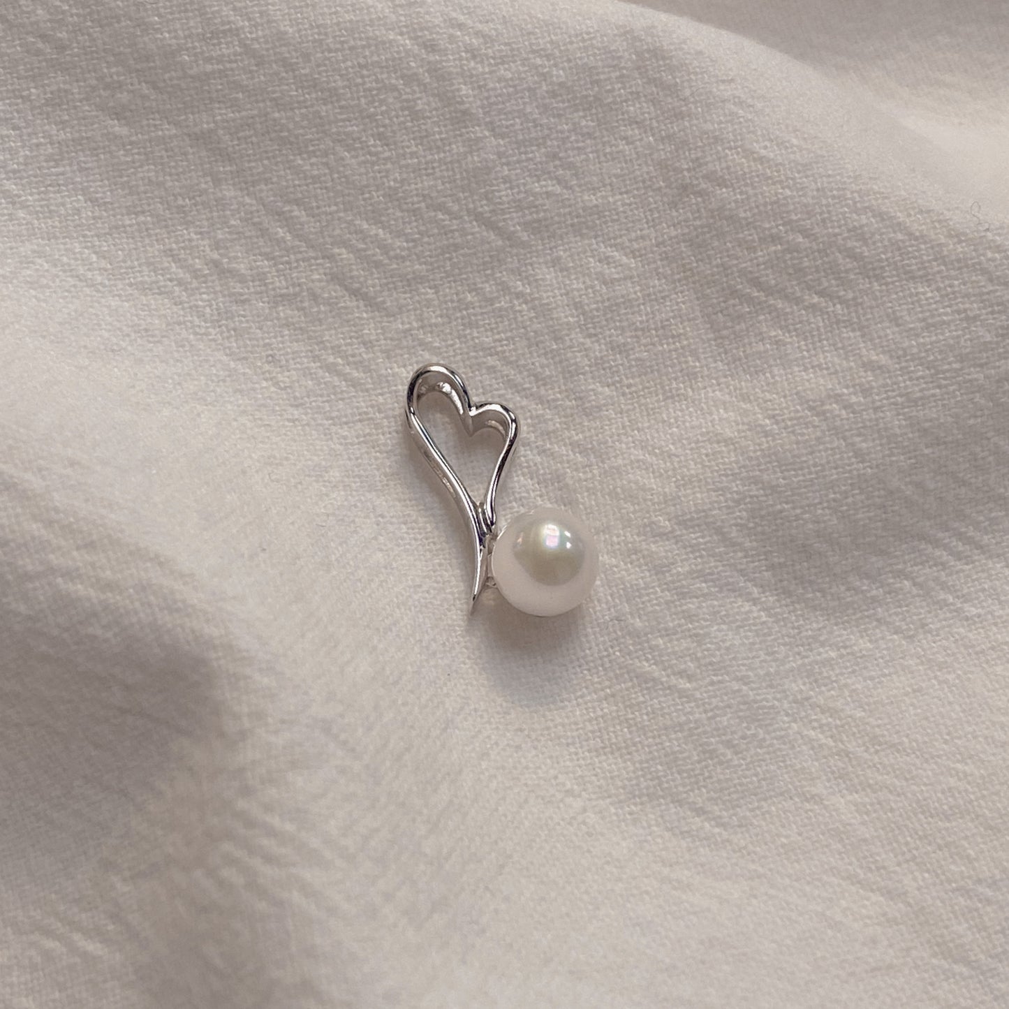 Melting Heart | 18K金珍珠吊墜 No.555 | 限量發售