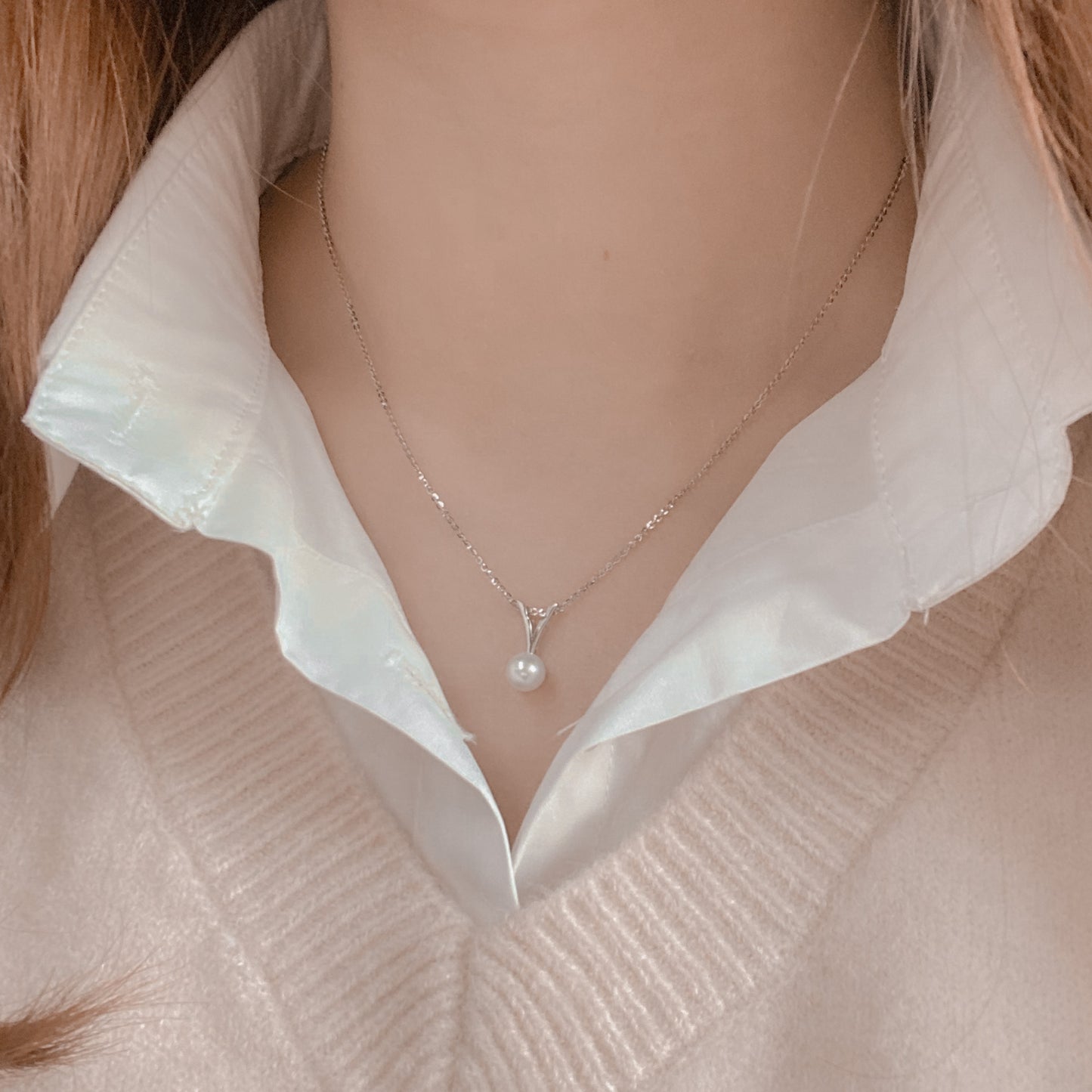 Wishbone | 18K Gold Pearl Pendant 金珍珠吊墜 No.560 | 限量發售