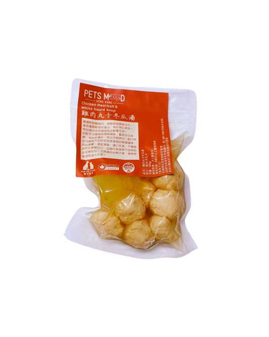 寵物養生鮮食包-雞肉丸子冬瓜湯